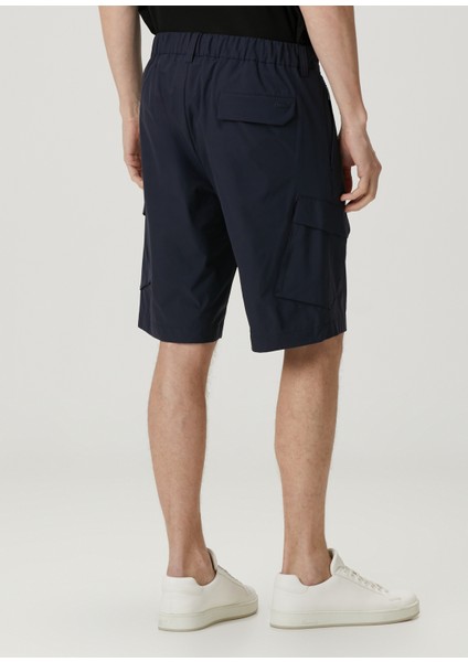 Lacivert Kargo Bermuda modelleri