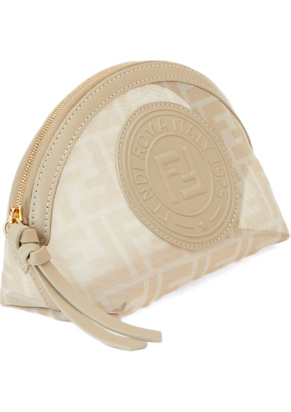 Krem Logo Desenli Kadın Çanta modelleri