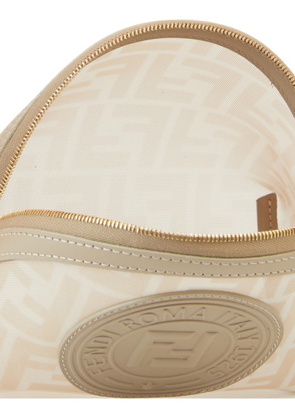 Krem Logo Desenli Kadın Çanta indirimleri