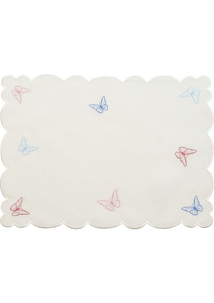 Butterfly Keten 2'li Amerikan Servis 35X50 cm