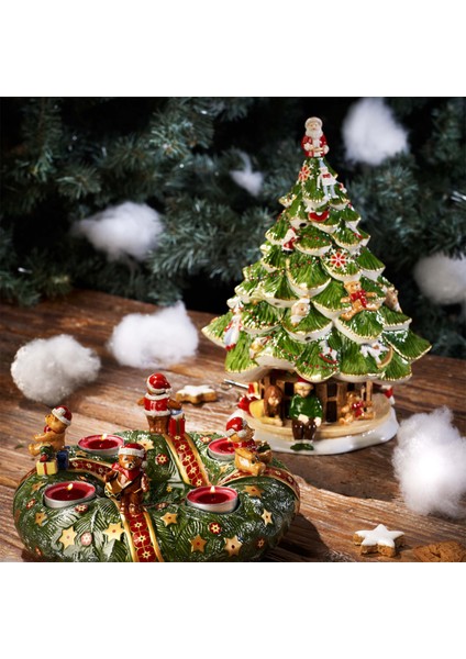 Christmas Toys Memories Porselen Yeşil Biblo fiyatları