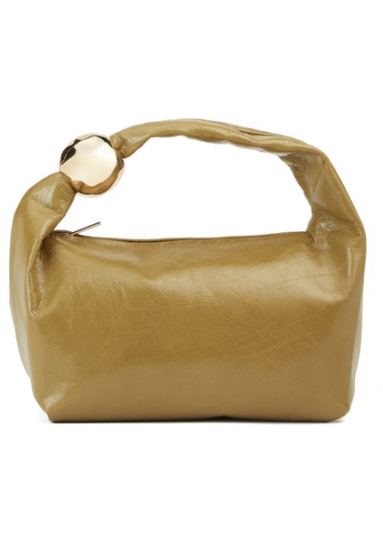 Astrid Yeşil Kadın Deri Hobo