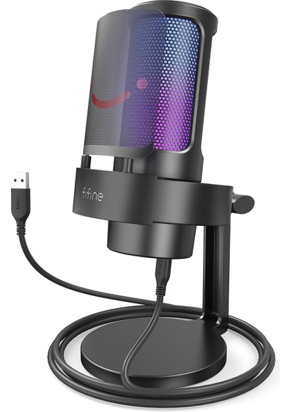 Ampligame A8 USB Rgb Mikrofon