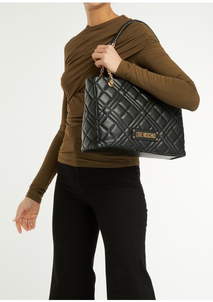 Siyah Kadın Alışveriş Çantası fiyatları