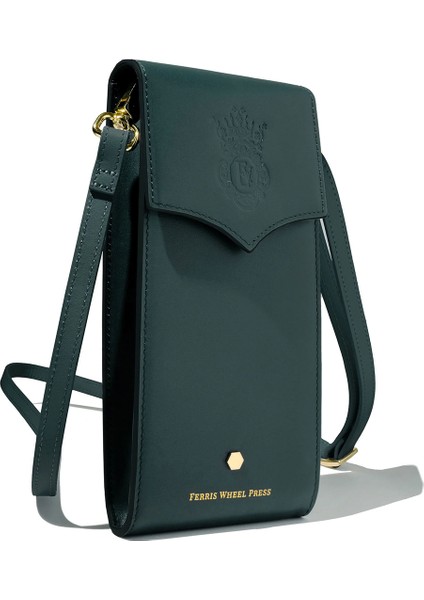 The Pendant Purse Yeşil Deri Kadın Omuz Çantası fiyatları