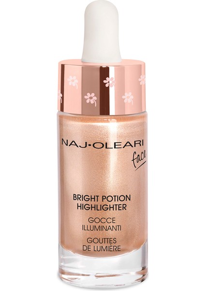Bright Potion Highlighter Liquid Gold Sedefli Altın Aydınlatıcı