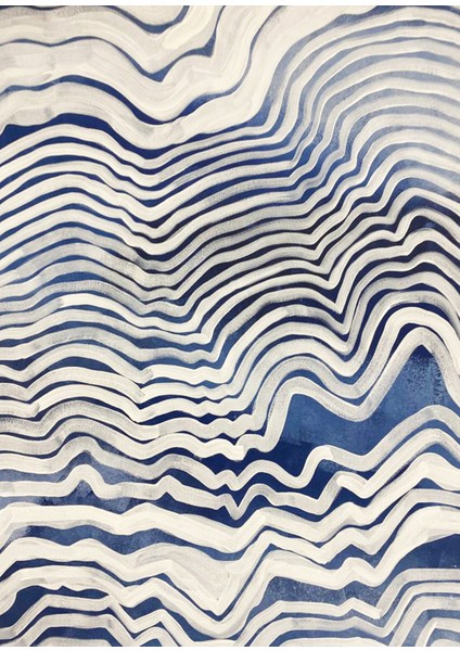 Waves 2'li Kanvas Üzeri Akrilik El Yapımı Resim Seti fırsatları