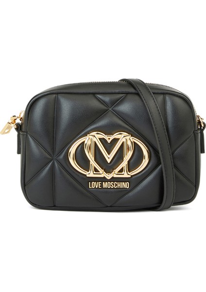 Siyah Kapitoneli Kadın Çanta