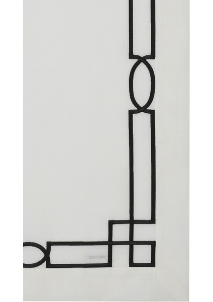 Royal 2’li Siyah Nakış Detaylı Keten Amerikan Servis 35X50 cm fiyatları