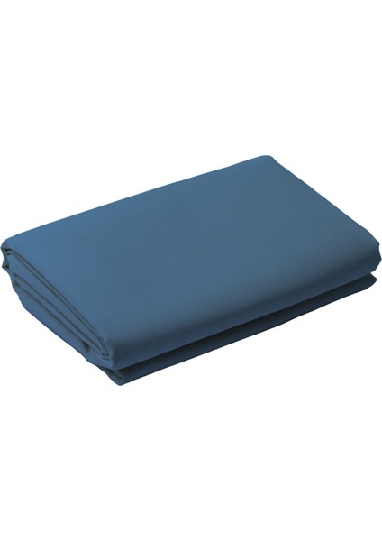 Indigo Beyaz Pamuk Saten Çift Kişilik Nevresim Takımı 200X220 cm