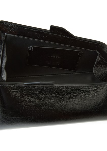 8.30 Pm Siyah Kadın Deri El Portföyü indirimleri