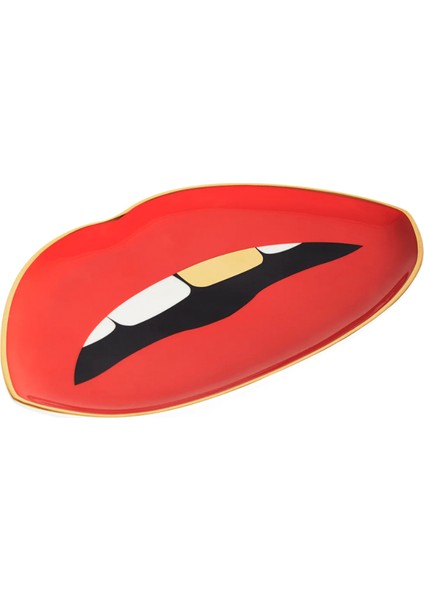 Lips Trinket Porselen Dekoratif Tabak modelleri