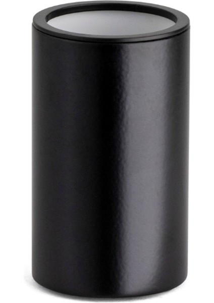 Mat Siyah Tezgah Üstü Diş Fırçalığı 100X60 mm