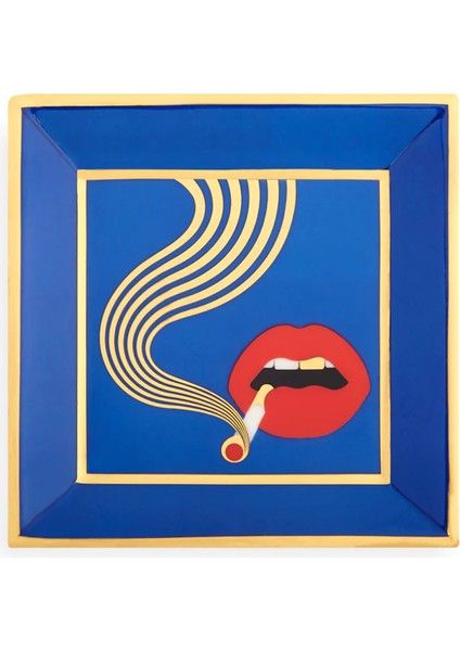 Full Dose Kare Formlu Seramik Kül Tablası