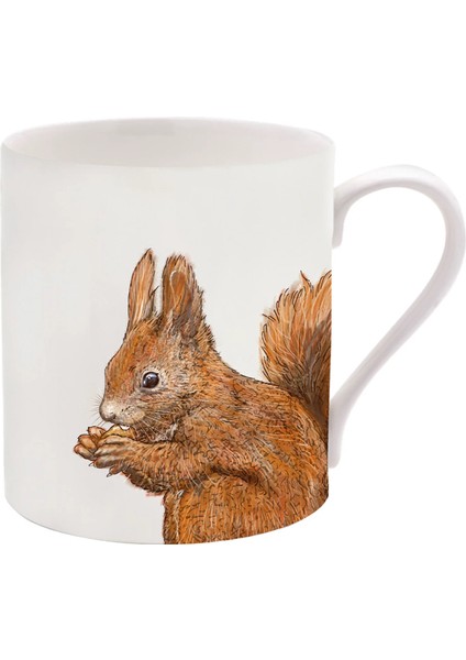 Woogland Wildlife Squirrel Porselen Kupa