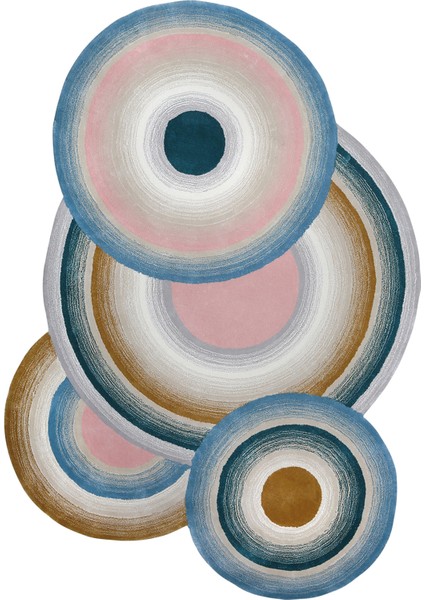 Costom Made 160X230 cm Yün Viskoz Halı