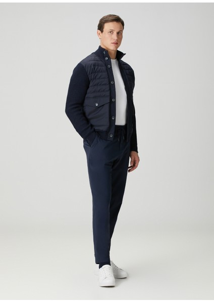 Lacivert Triko Garnili Yün Mont fiyatları