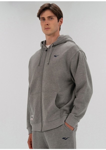 Heritage Champions Gri Fermuarlı Unisex Spor Sweatshirt fiyatları