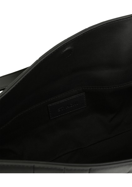 Woven East Siyah Kadın Deri Çanta indirimleri