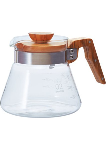 V60 02 Kahve Olive Wood Servis Sürahisi 600 ml