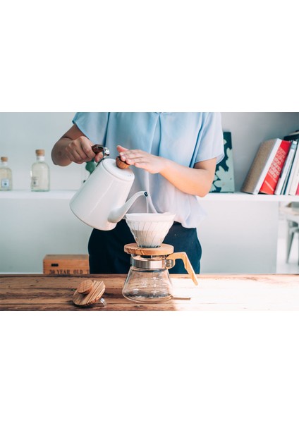 V60 02 Kahve Olive Wood Servis Sürahisi 600 ml fiyatları