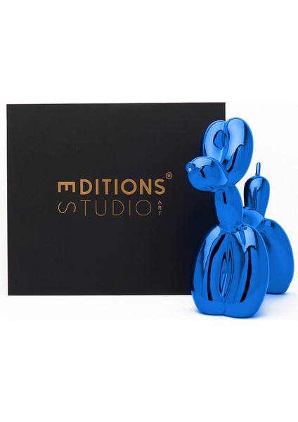 Jeff Koons Balloon Dog Xxlarge Mavi Heykel