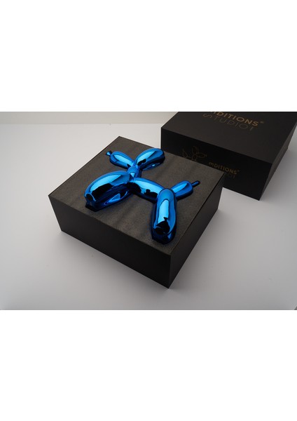 Jeff Koons Balloon Dog Xxlarge Mavi Heykel modelleri