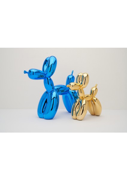 Jeff Koons Balloon Dog Xxlarge Mavi Heykel