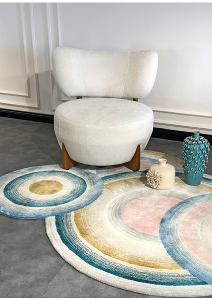 Costom Made 160X230 cm Yün Viskoz Halı