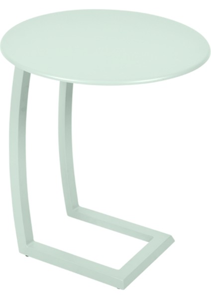 Alize Açık Mavi Metal Bahçe Sehpası