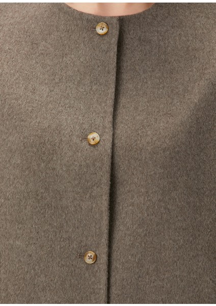 Koyu Bej Yün Kaban indirimleri