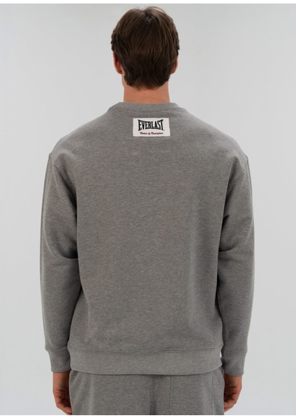 Heritage Champions Gri Unisex Spor Sweatshirt modelleri