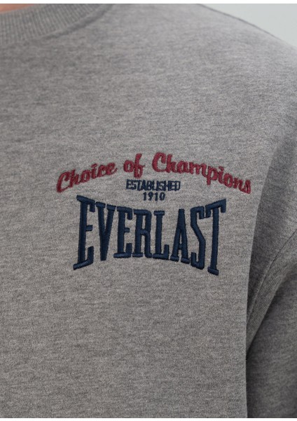 Heritage Champions Gri Unisex Spor Sweatshirt indirimleri