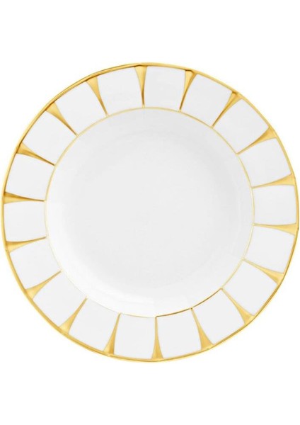 Grecque Athena Porselen Çukur Tabak 22 cm