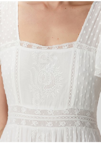 Norma Beyaz Maksi Elbise indirimleri