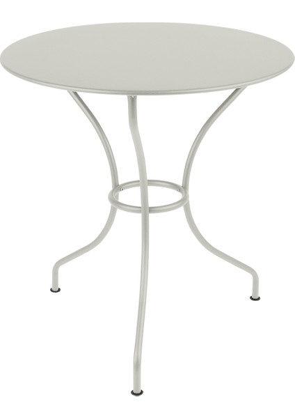 Opera Bej Metal Bahçe Masası