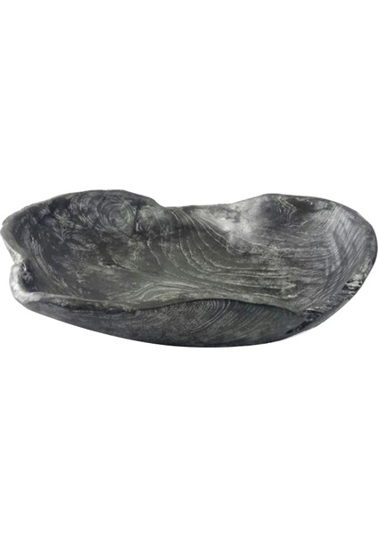 Wo Dekoratif Siyah Ahşap Kase A