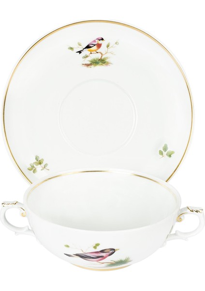 Bandolino Porselen Çorba Kasesi ve Tabağı 17 cm fiyatları