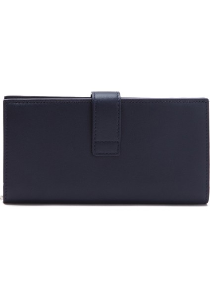 Lacivert Kadın Deri Cüzdan modelleri