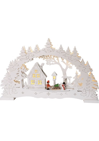 270-27 Beyaz Dekoratif Yılbaşı Aydınlatması