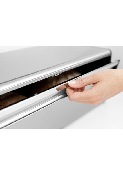 Matt Steel Pro Köşeli̇ Metal Ekmek Kutusu modelleri