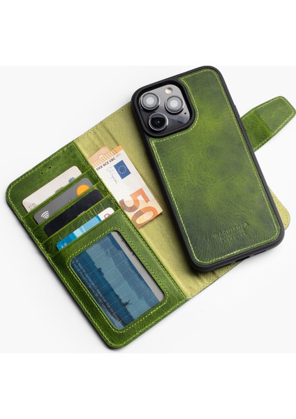 Magic Case iPhone 16 Pro Max Forest Deri Telefon Kılıfı fırsatları