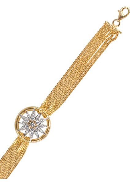 Celestial Star Hoop 925 Ayar Gümüş Kadın Bileklik fiyatları