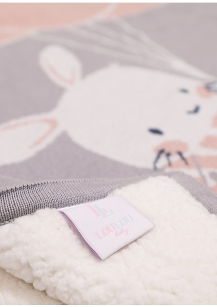 Ruby Rabbit Triko Organik Pamuk Bebek Battaniyesi 80 x 100 cm fiyatları