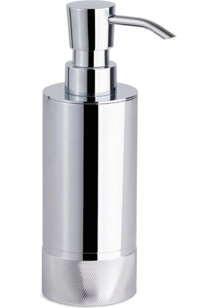 Krom Rengi Tezgah Üstü Sıvı Sabunluk 250 ml
