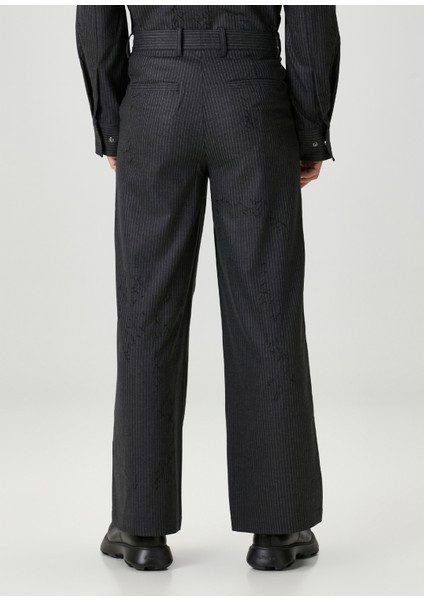 Antrasit Yün Pantolon modelleri