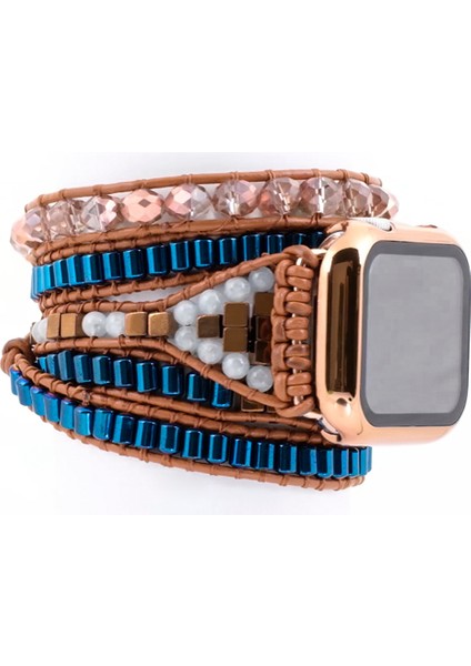 Joesy Wrap 38/41 mm Apple Watch Uyumlu Kadın Akıllı Saat Kordon fiyatları