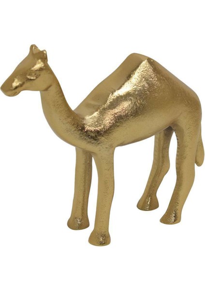 427066 Nolalu Pirinç Deve Dekoratif Biblo