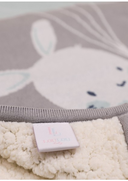 Ruby Rabbit Organik Pamuk Triko Bebek Battaniyesi 80 x 100 cm fiyatları