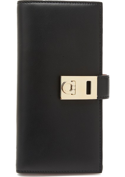 Siyah Kadın Deri Cüzdan